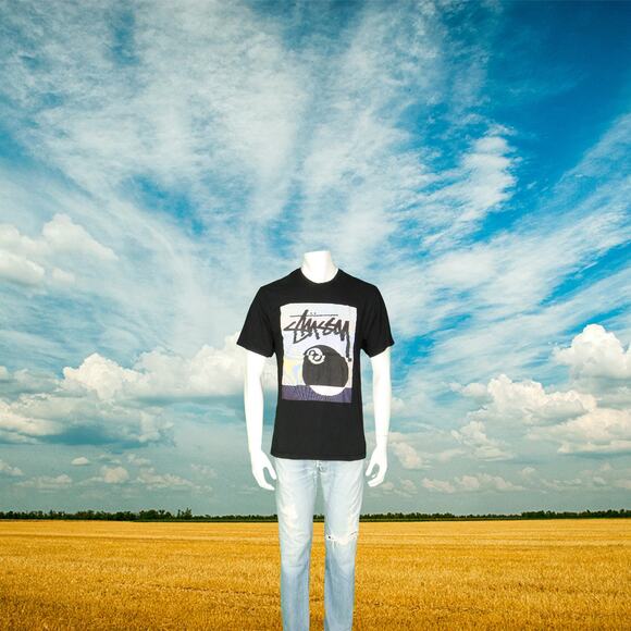 Y2K Stussy 8 Ball T Shirt Tee S - Picture 2 of 6